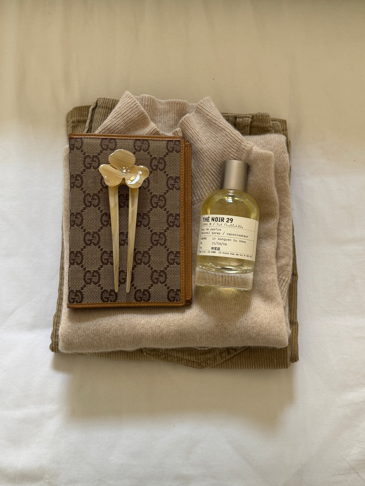 Selor The Fleur Pin in Ivory