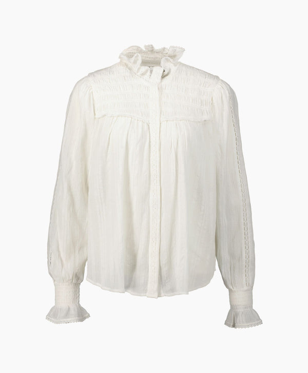 Isabel Marant Etoile Idaline Shirt White