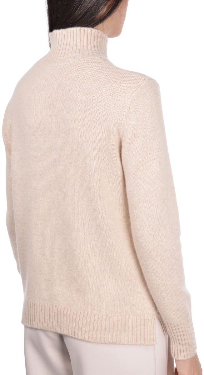 Gran Sasso Cashmere Mock Neck
