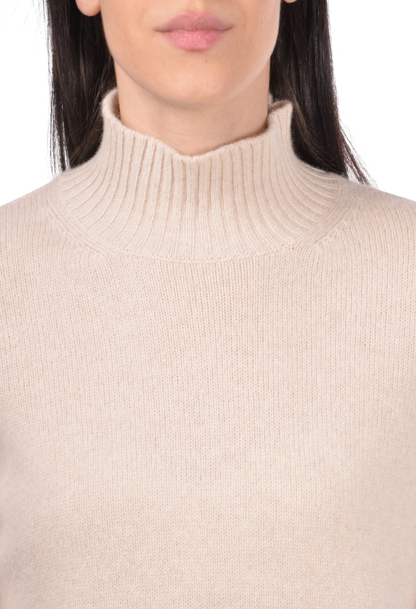 Gran Sasso Cashmere Mock Neck