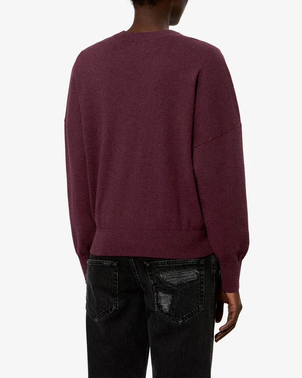 Isabel Marant Etoile Marisans Pullover Burgundy