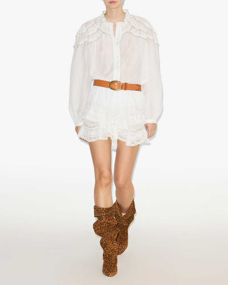 Isabel Marant Christa Top White