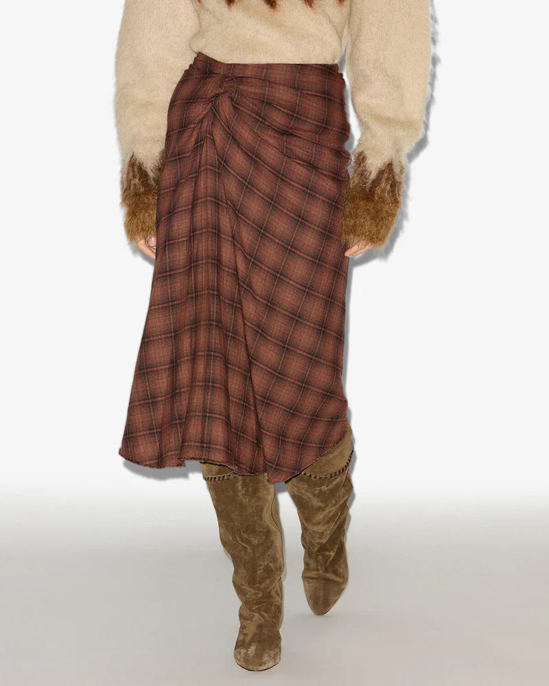 Isabel Marant Nicole Skirt Dark Bronze