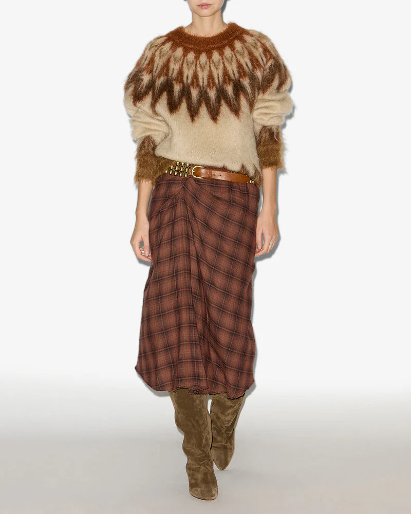 Isabel Marant Nicole Skirt Dark Bronze