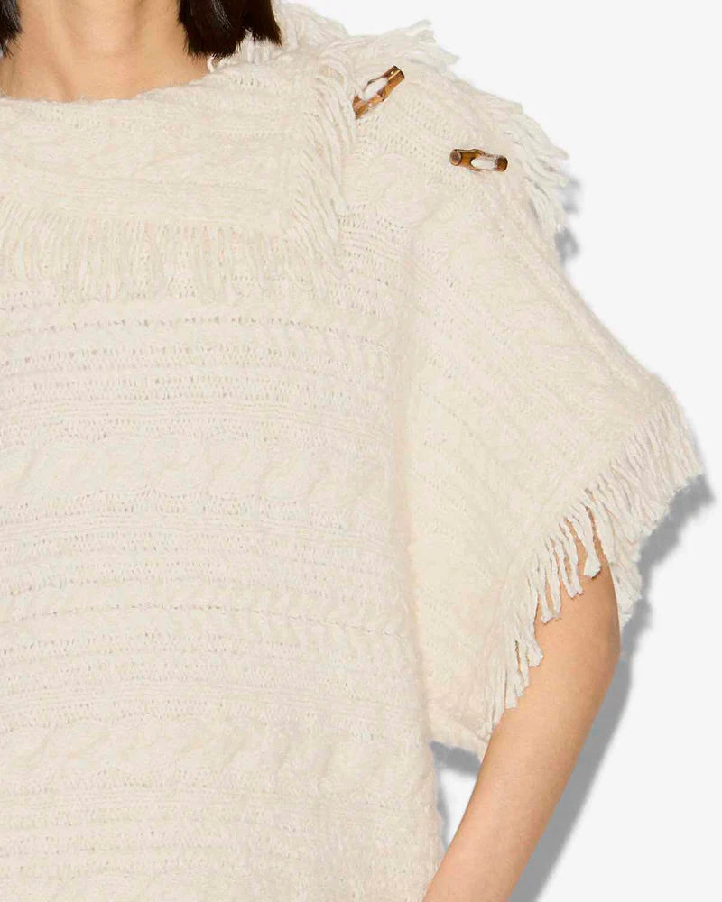 Isabel Marant Blanche Pullover Ecru
