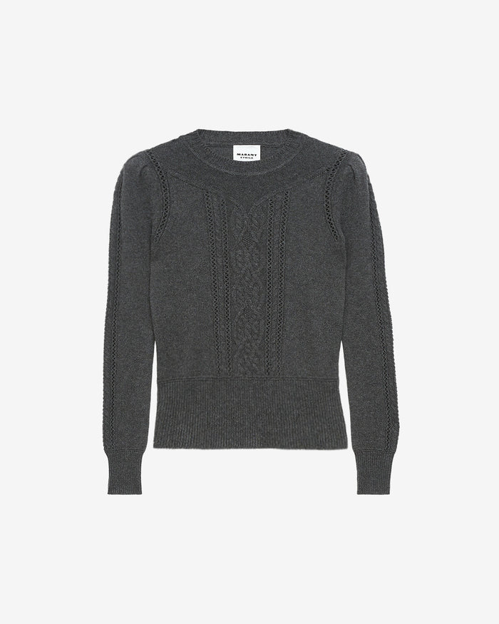 Isabel Marant Étoile KELIA SWEATER Anthracite