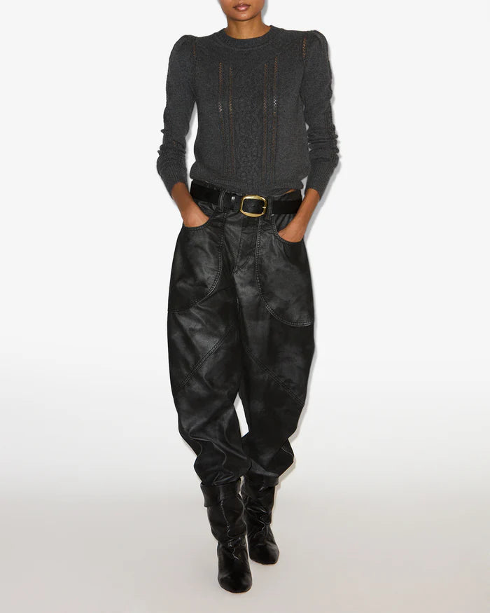 Isabel Marant Étoile KELIA SWEATER Anthracite