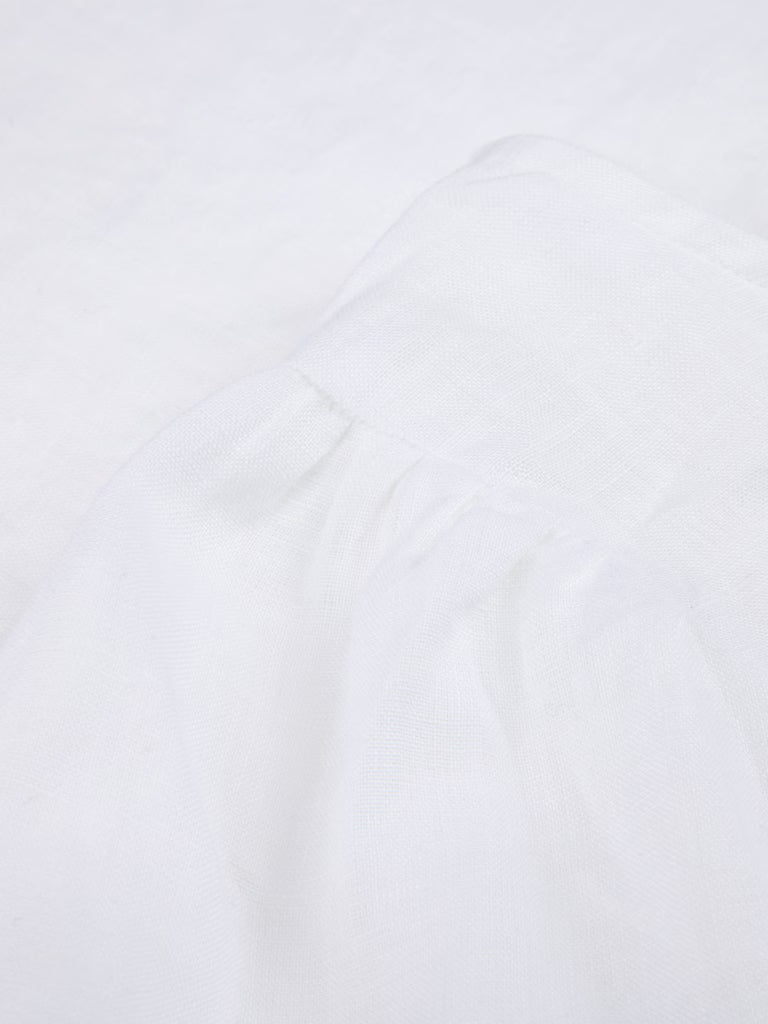 Stenströms Carmen Linen Blouse White