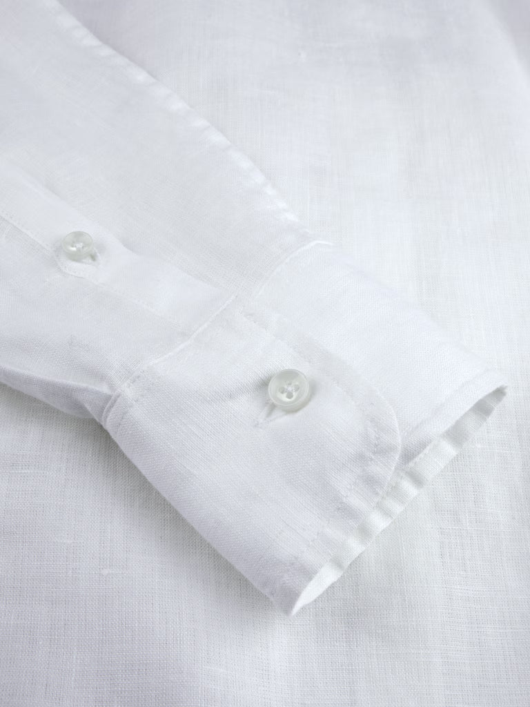 Stenströms Hillary White Linen Blouse