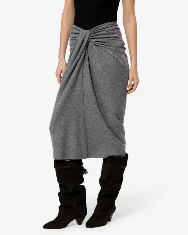 Isabel Marant Jeldia Skirt Grey