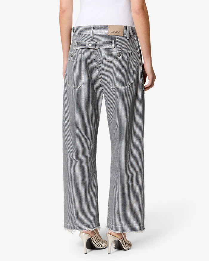 Isabel Marant Etoile Ermina Pants Blue/White