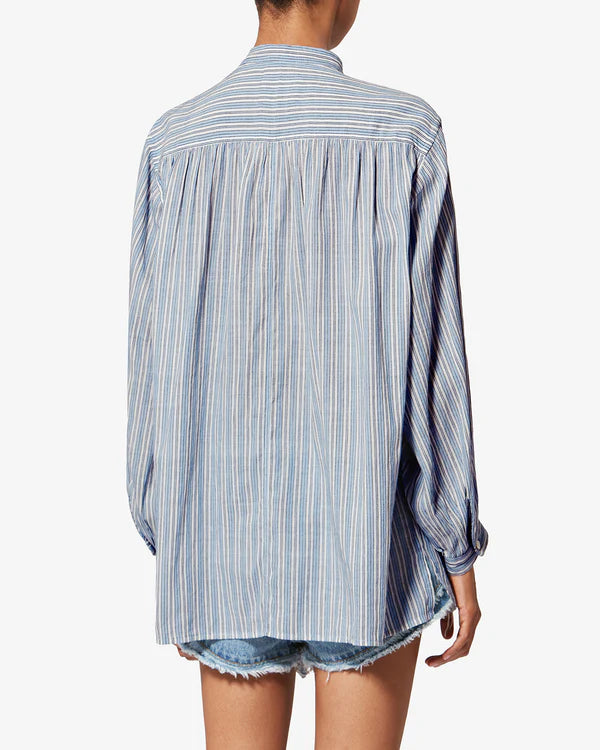 Isabel Marant Sapha Top Blue