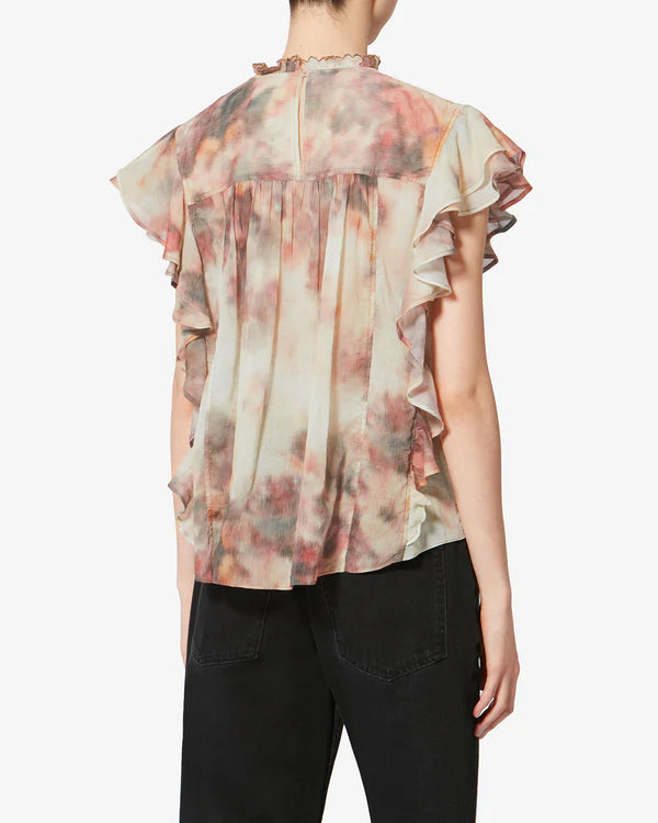 Isabel Marant Daliyane Top Beige