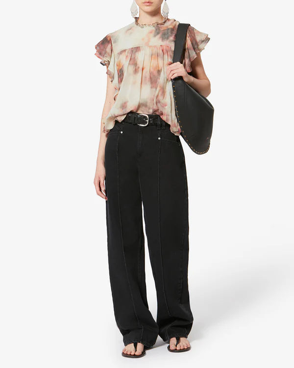 Isabel Marant Daliyane Top Beige