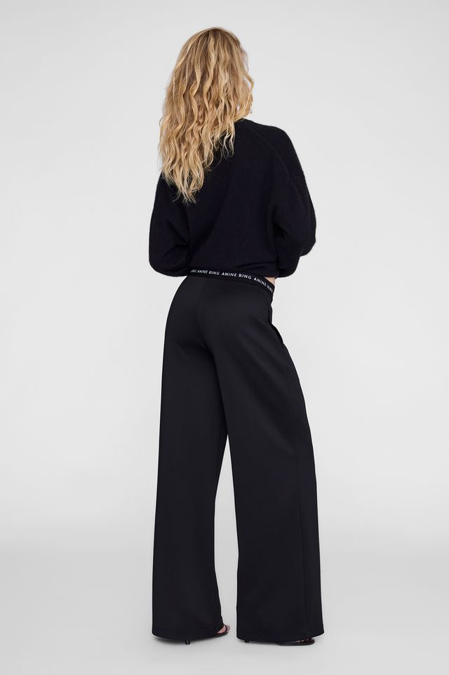 Anine Bing Sari Jogger Black
