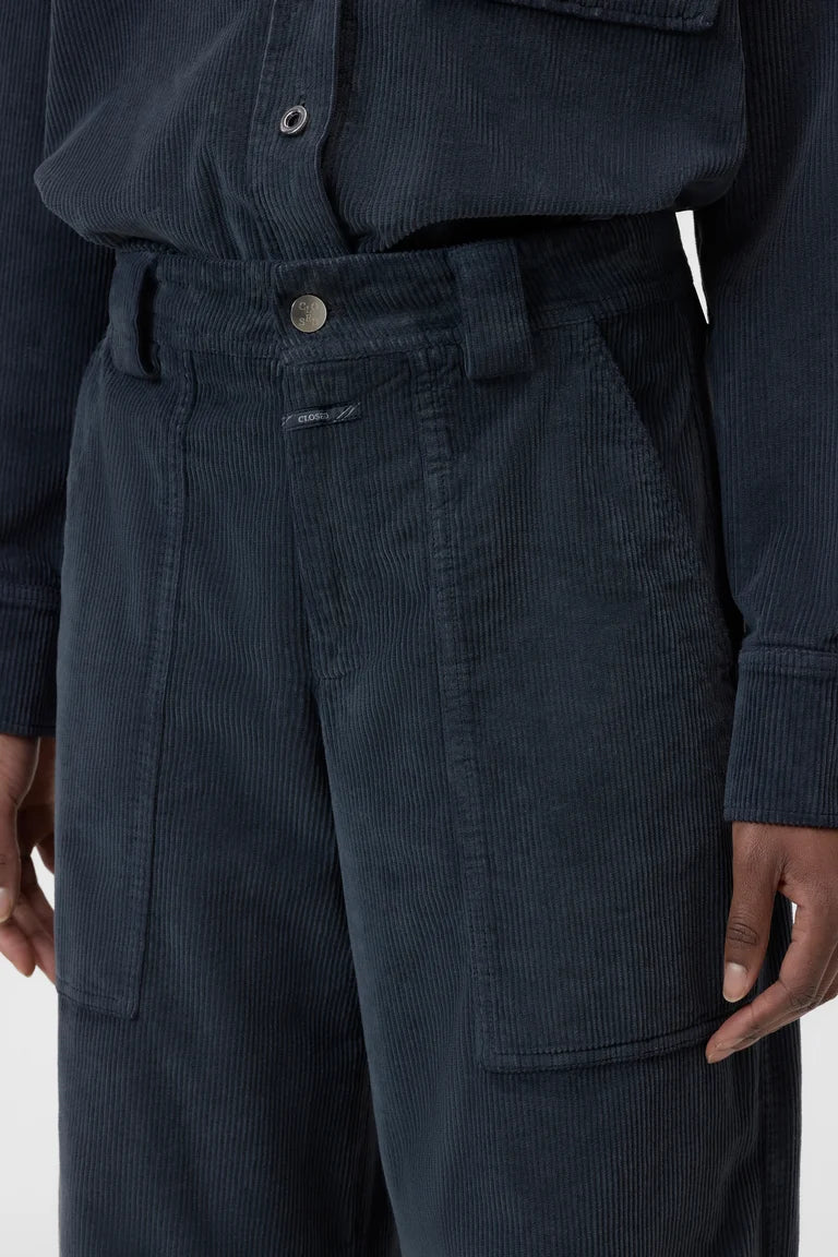 CLOSED RHANNON BARREL PANTS STORM BLUE