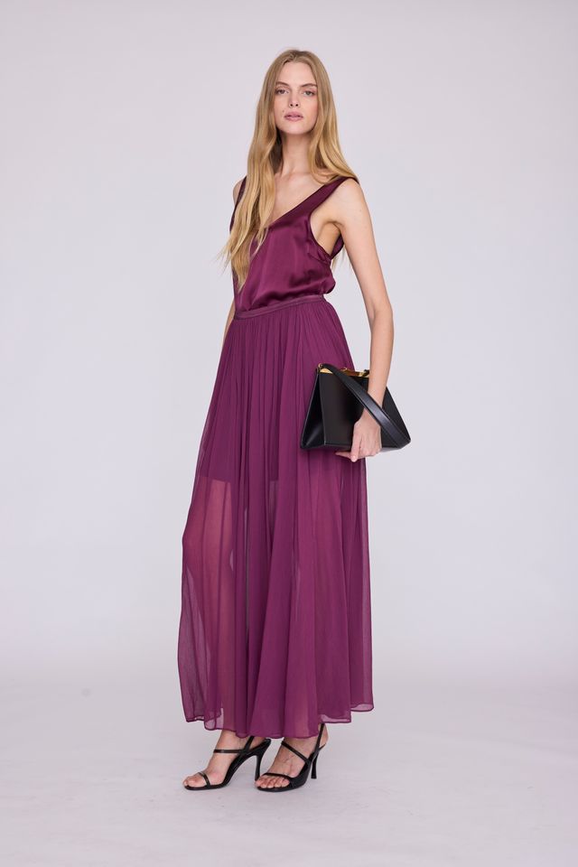 Anine Bing Clementine Skirt Fig