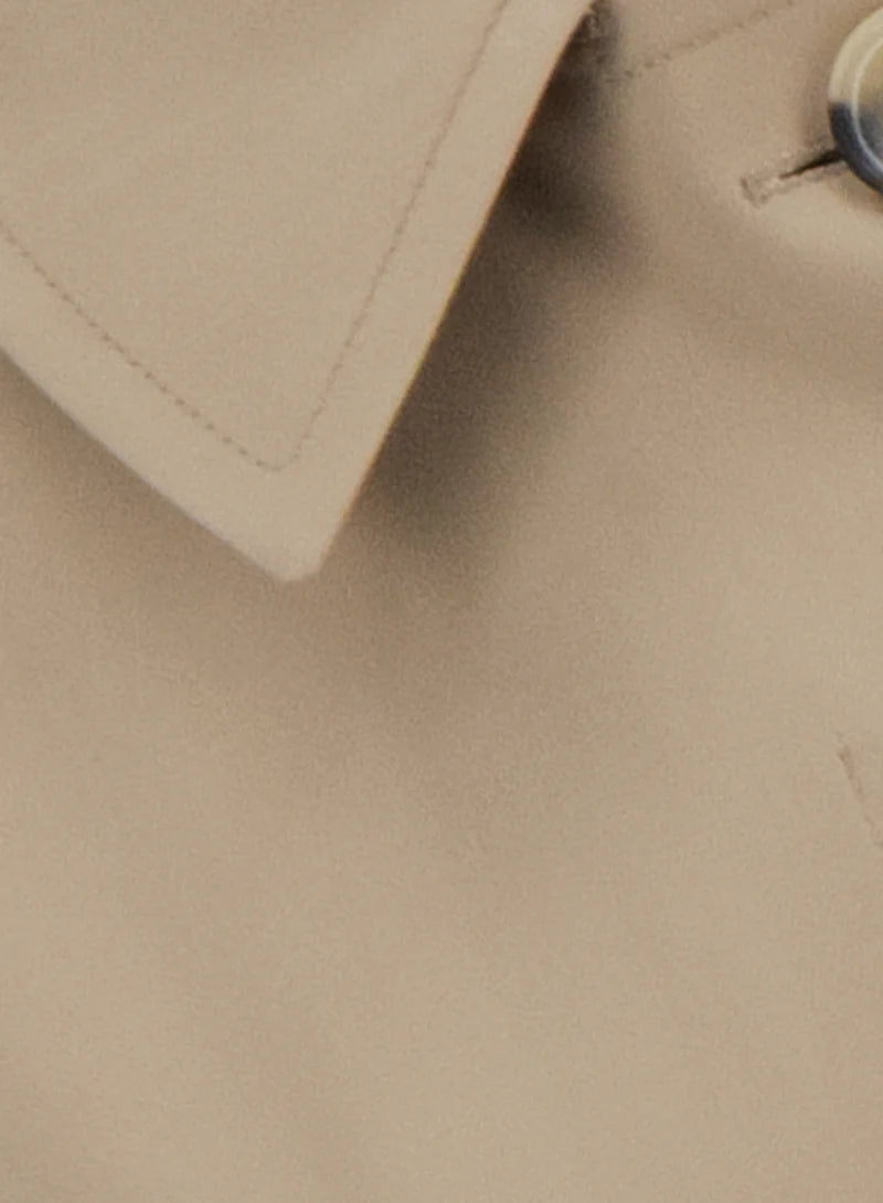 Harris Wharf Raglan Light Technic Tan