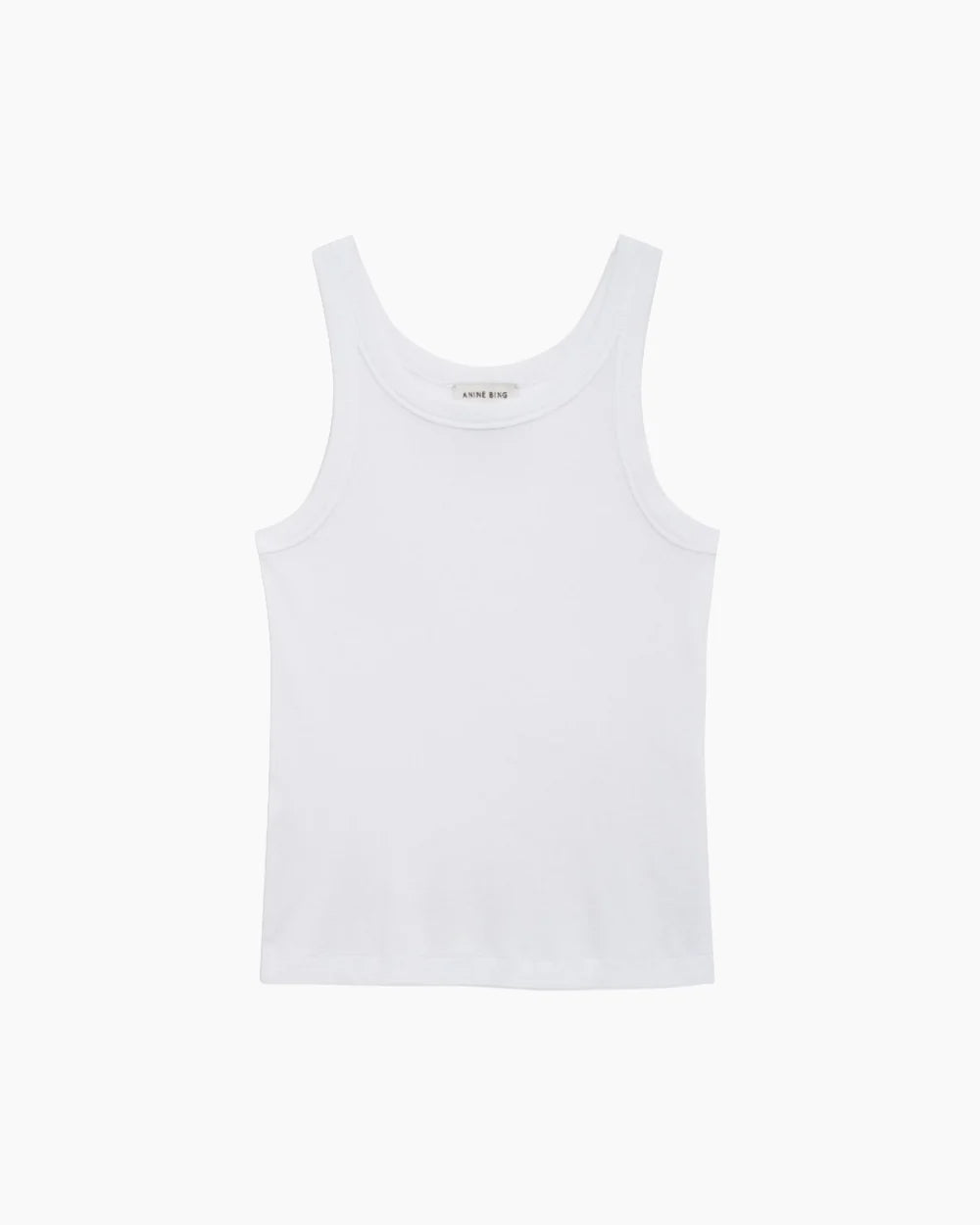 Anine Bing Sixtine Tank Top White
