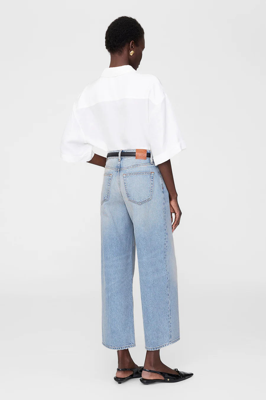 Anine Bing Coco Shirt Ivory