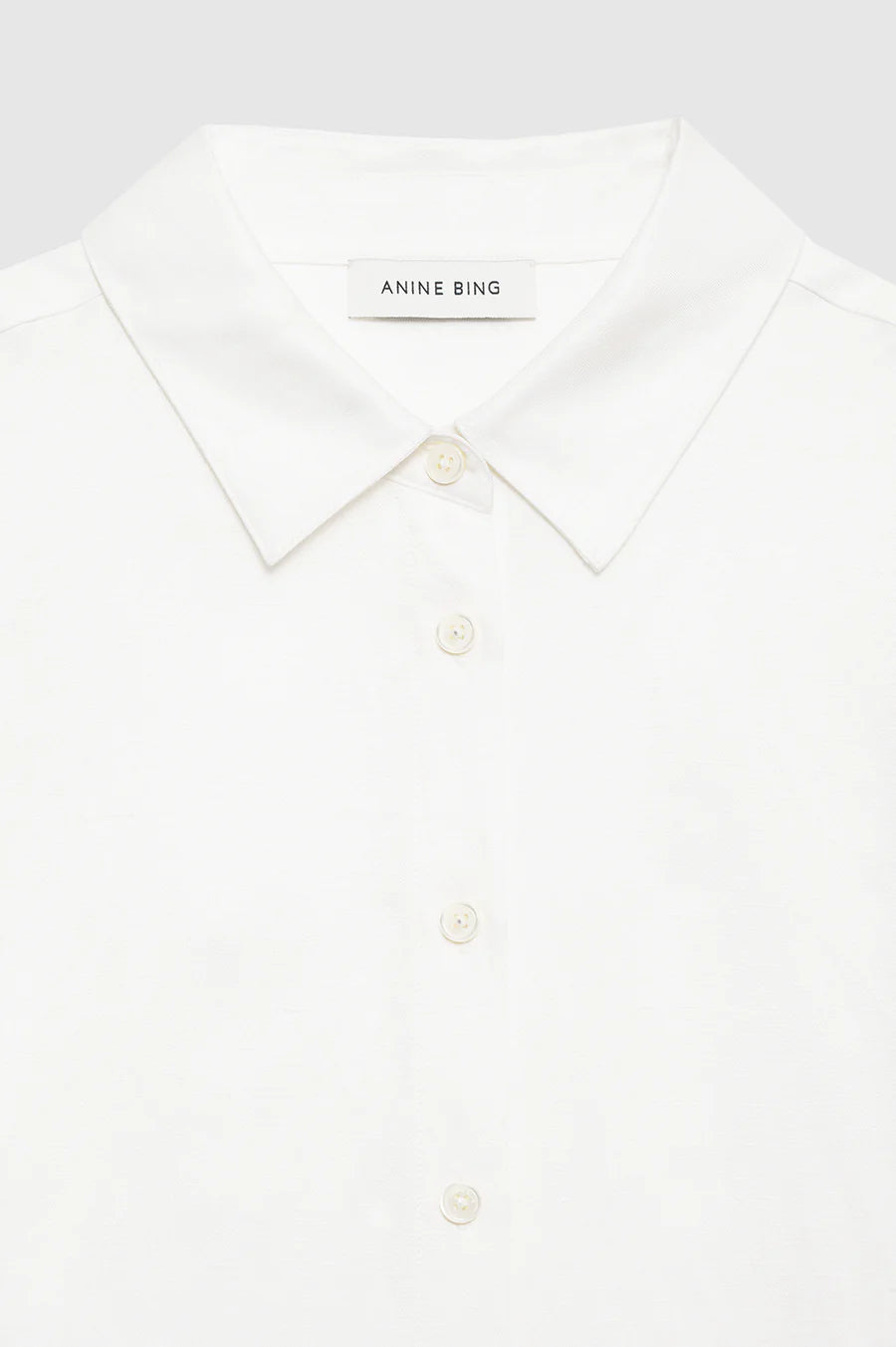 Anine Bing Coco Shirt Ivory