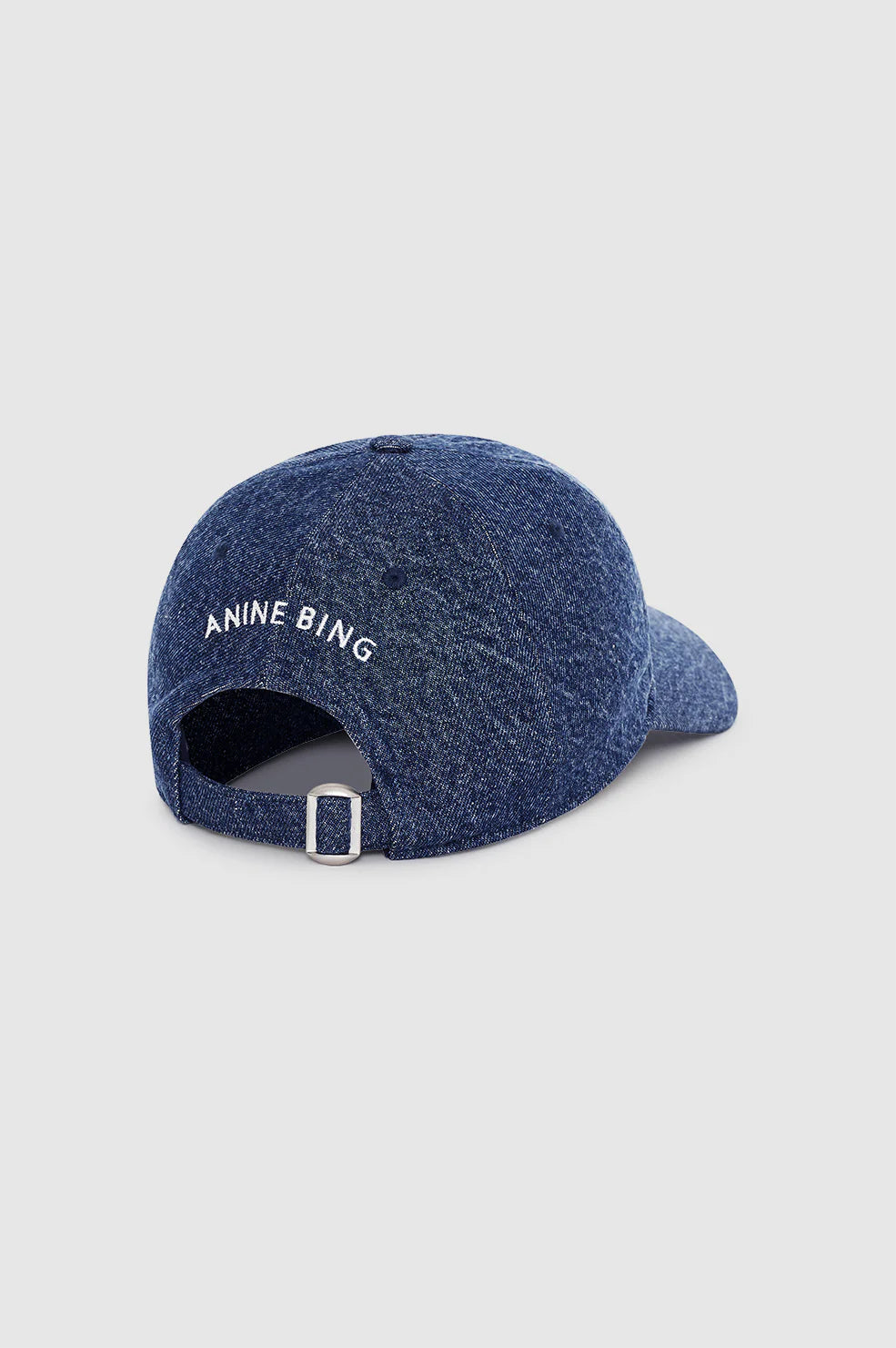 Anine Bing Jeremy Baseball Cap Clean Indigo