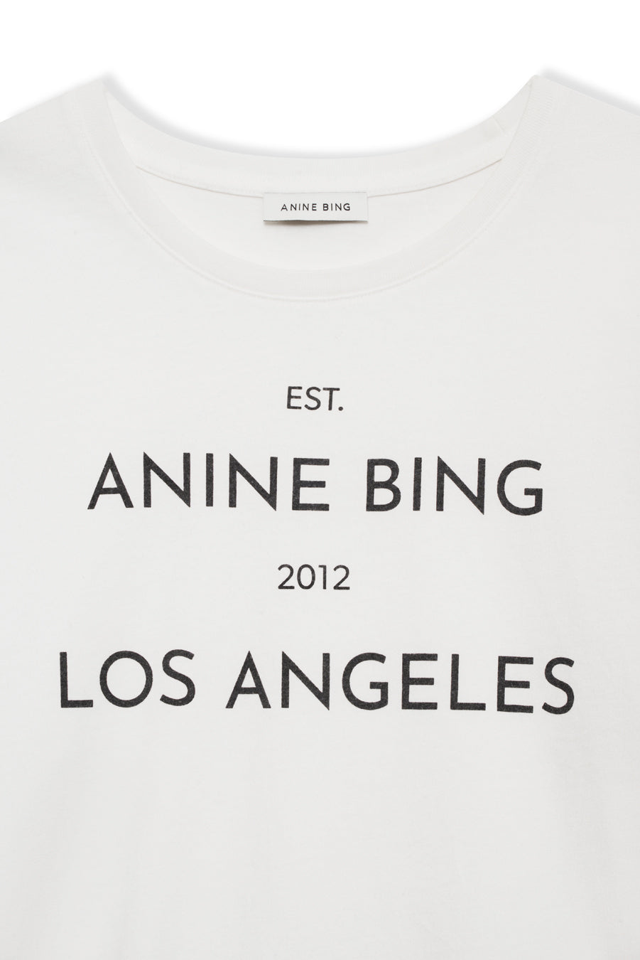 Anine Bing Rudy Tee Ivory
