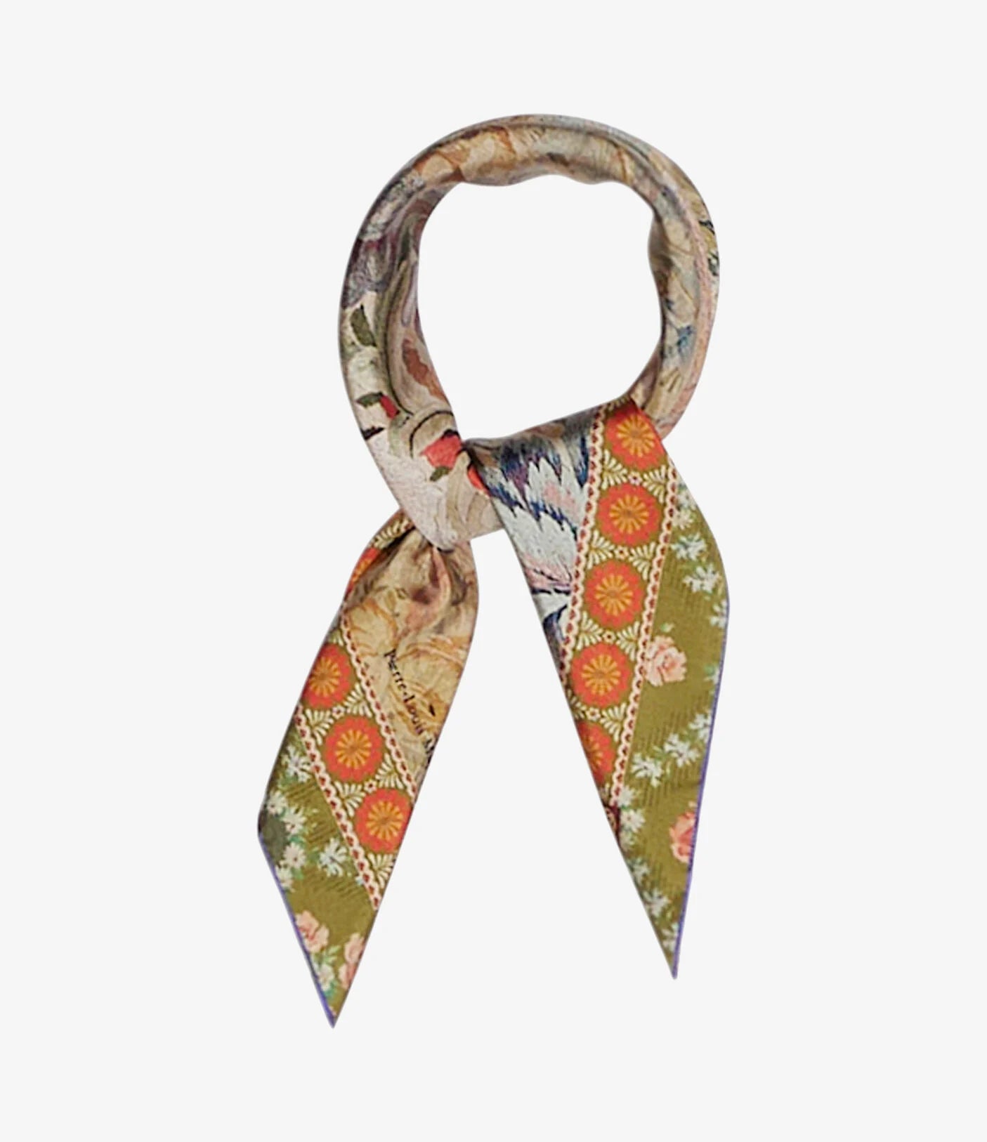 Pierre Louis Mascia Silk scarf Aloeuw