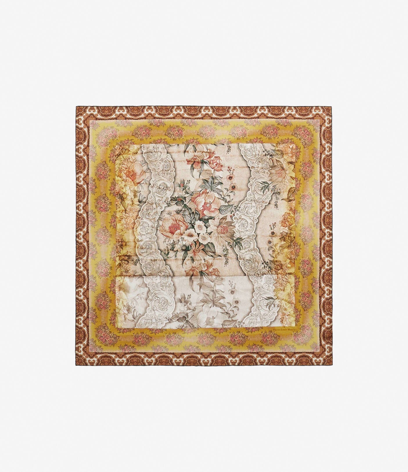 Pierre Louis Mascia Silk scarf Aloeuw