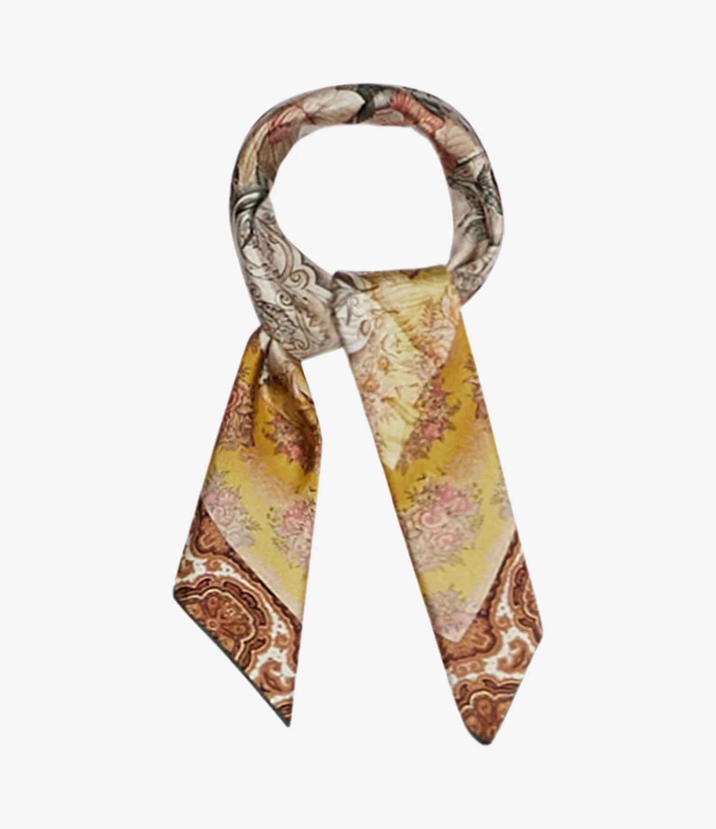 Pierre Louis Mascia Silk scarf Aloeuw