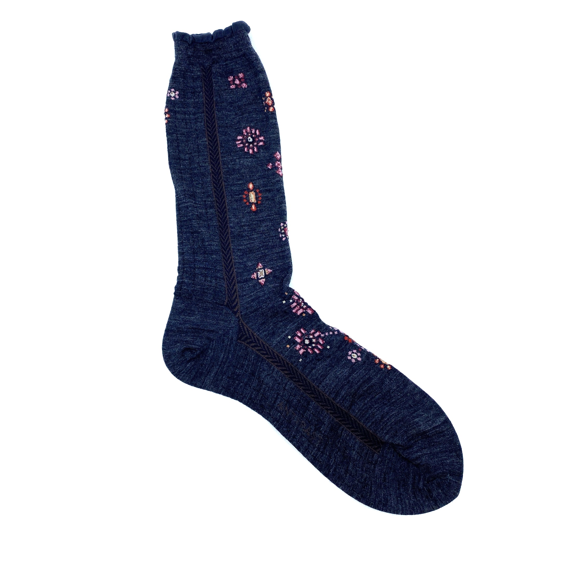 Antipast Socks Like A Jewel Charcoal