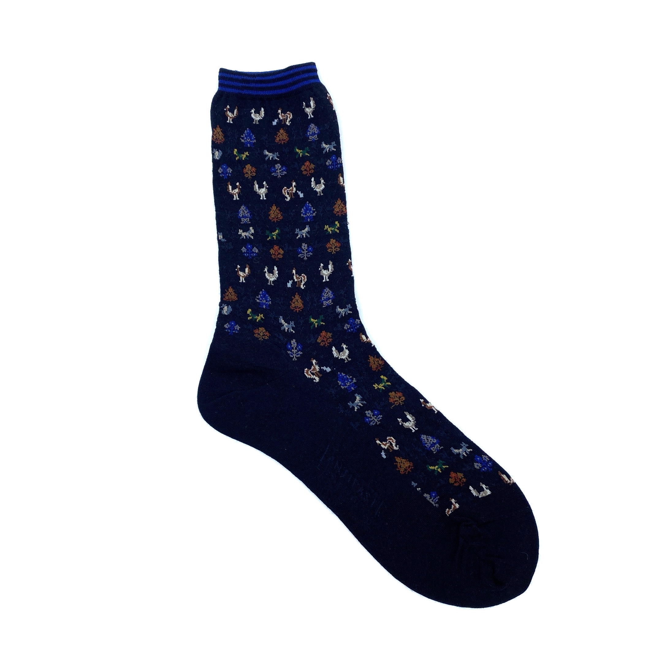 Antipast Socks Forest Forest Mate Black