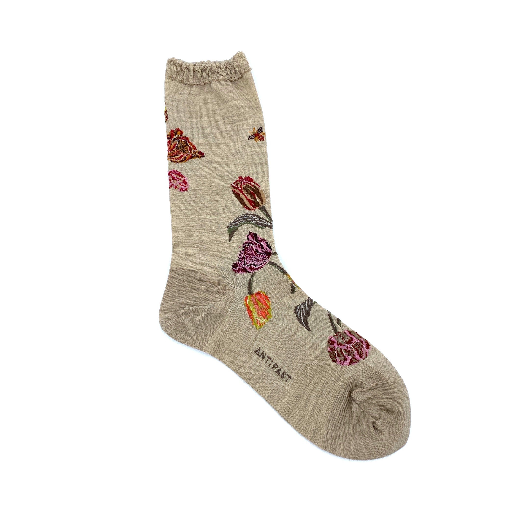 Antipast Socks Bouquet Tulip Beige