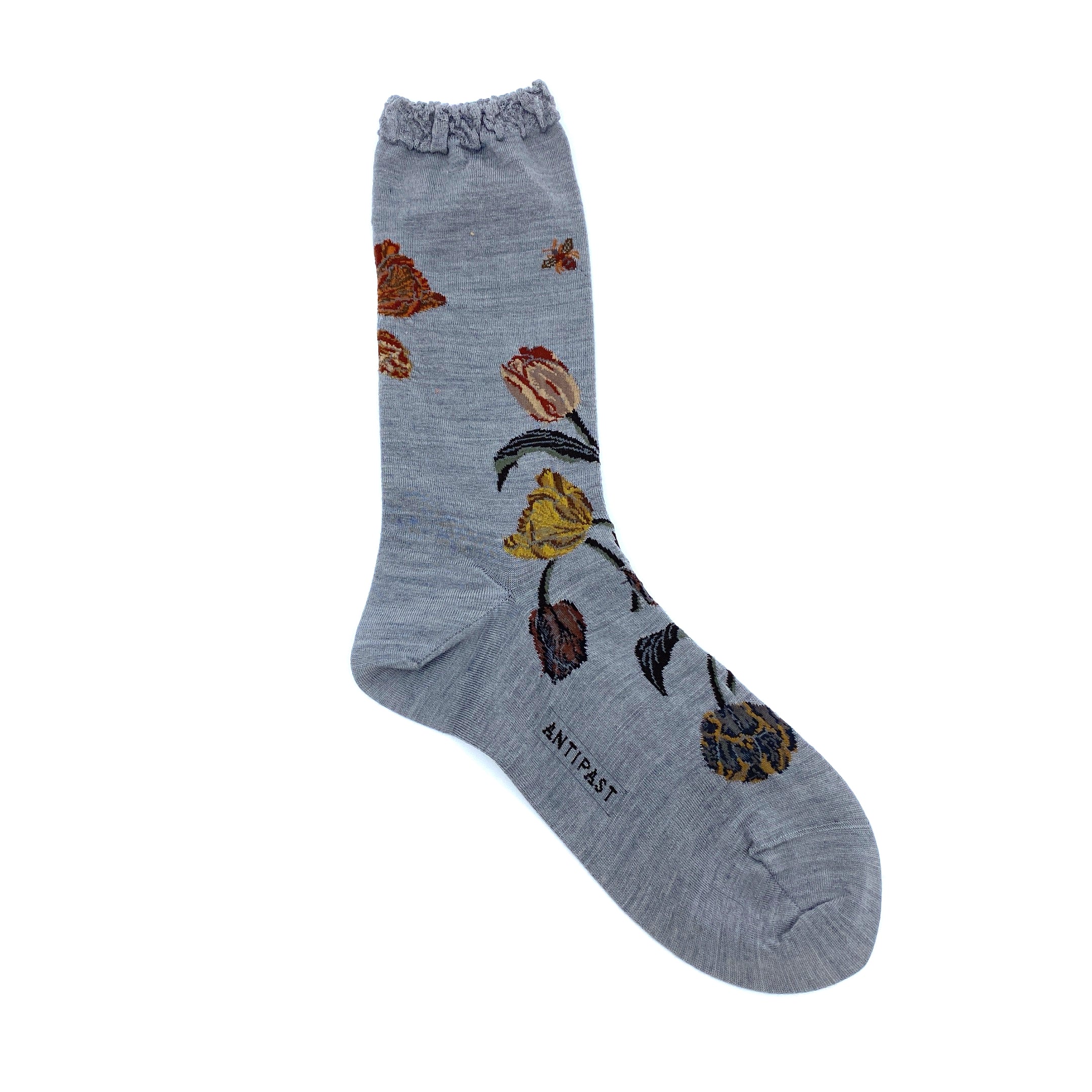 Antipast Socks Bouquet Tulip Grey