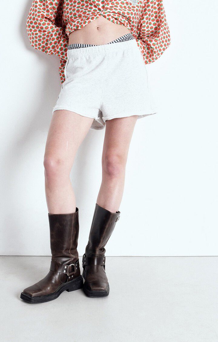 AMERICAN VINTAGE SHORTS ATUBAY ARTIC MELANGE
