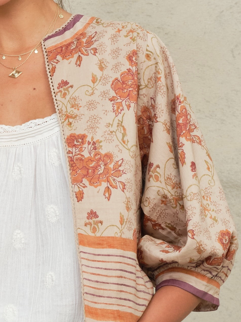 M.A.B.E Aubrie Print Jacket