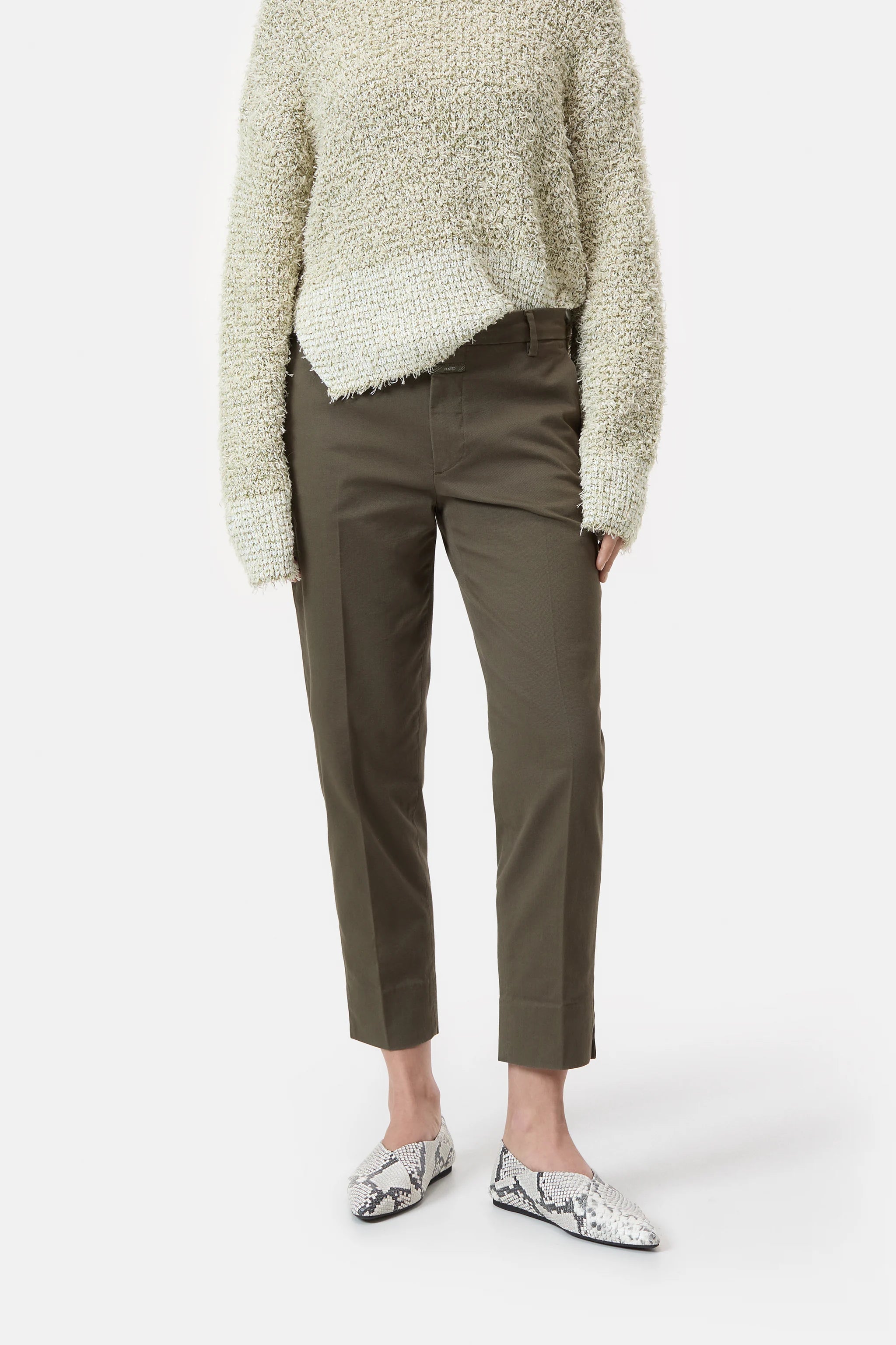 CLOSED SLIM PANTS SONNETT FOREST GREEN