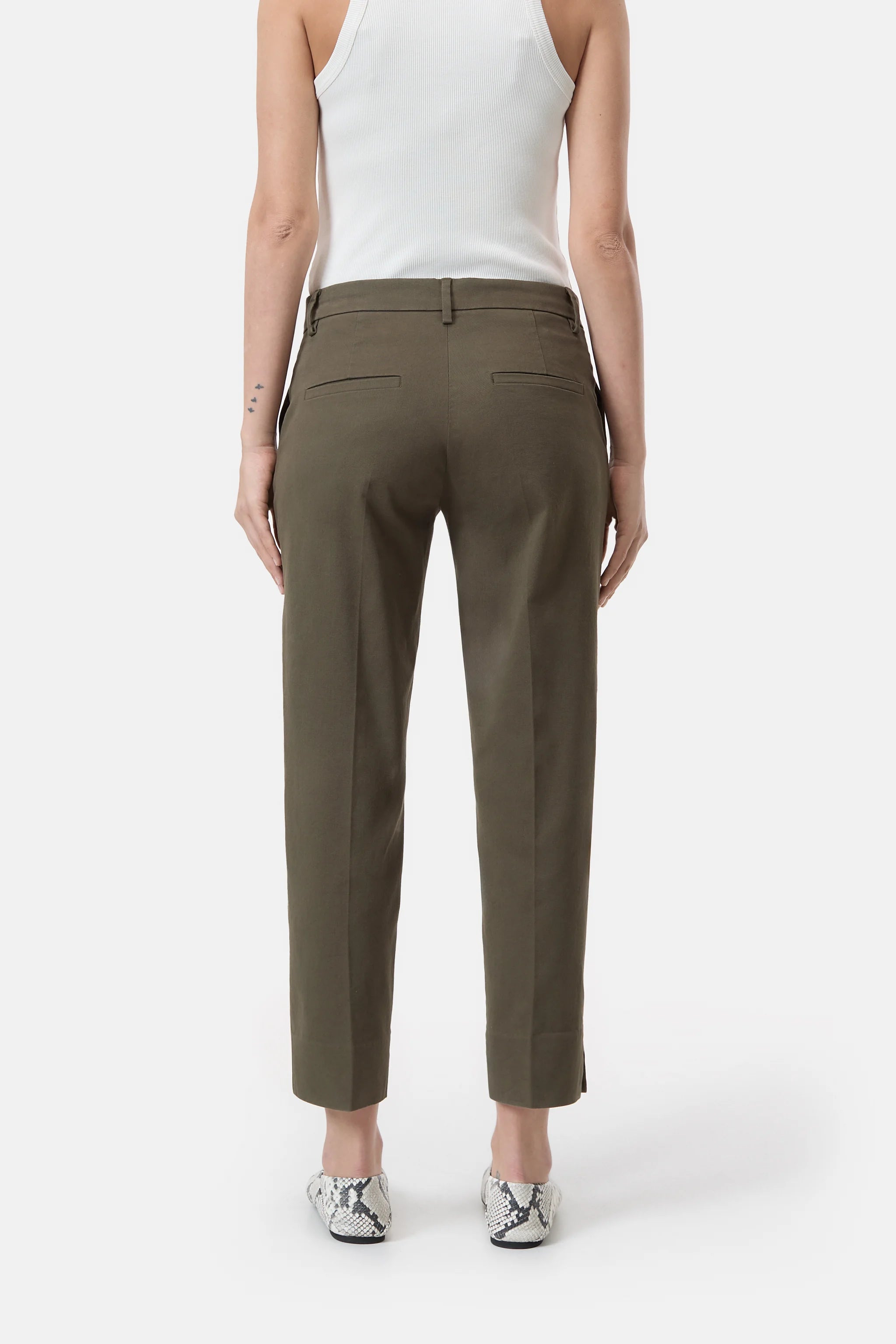 CLOSED SLIM PANTS SONNETT FOREST GREEN
