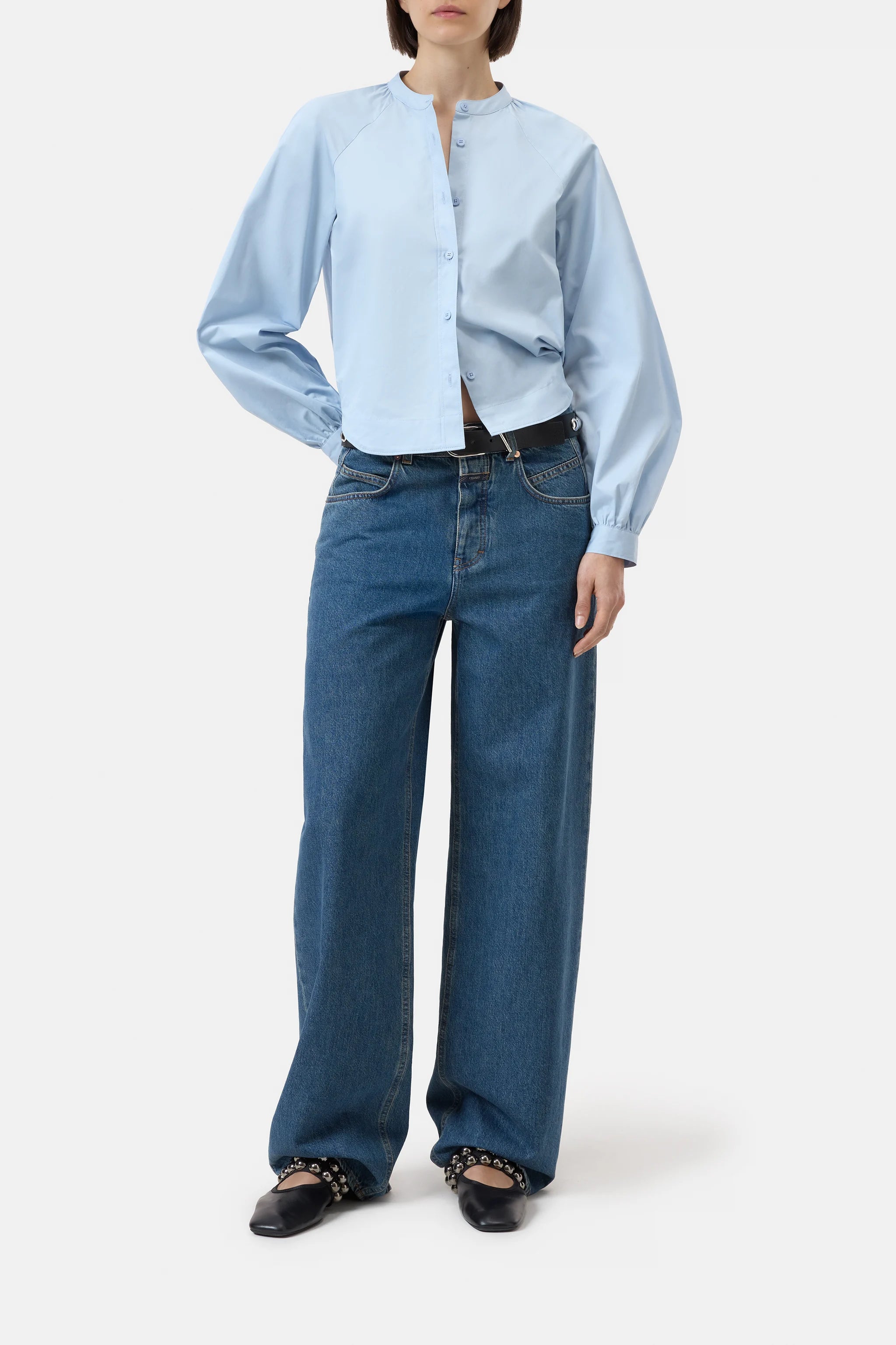 CLOSED SHIRT POWDERBLUE