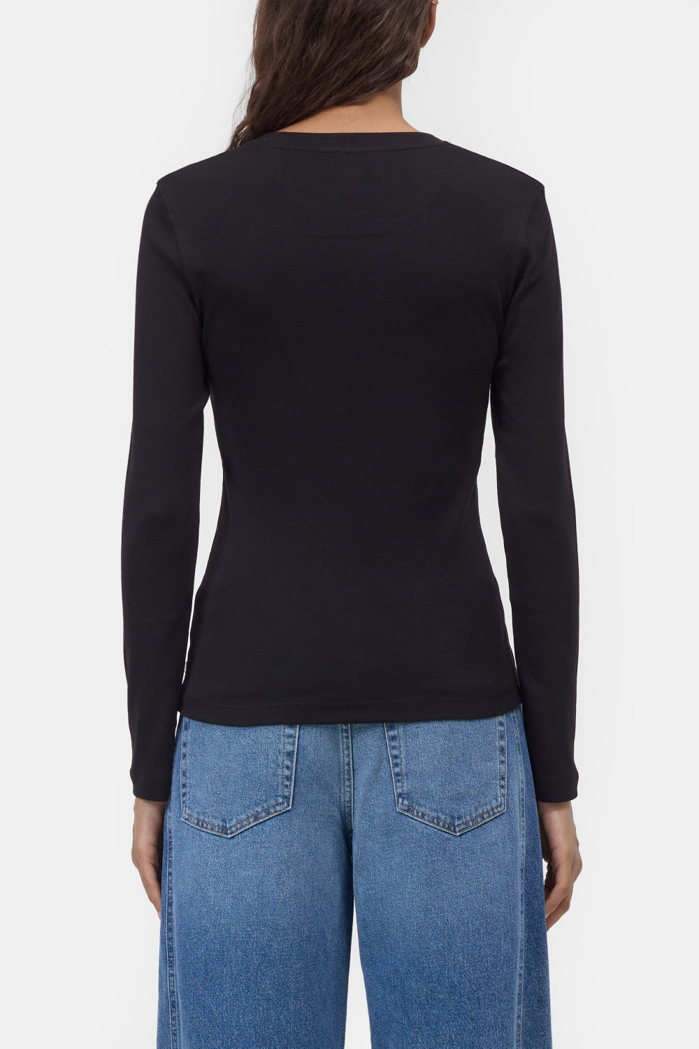 CLOSED CREWNECK LONGSLEEVE BLACK