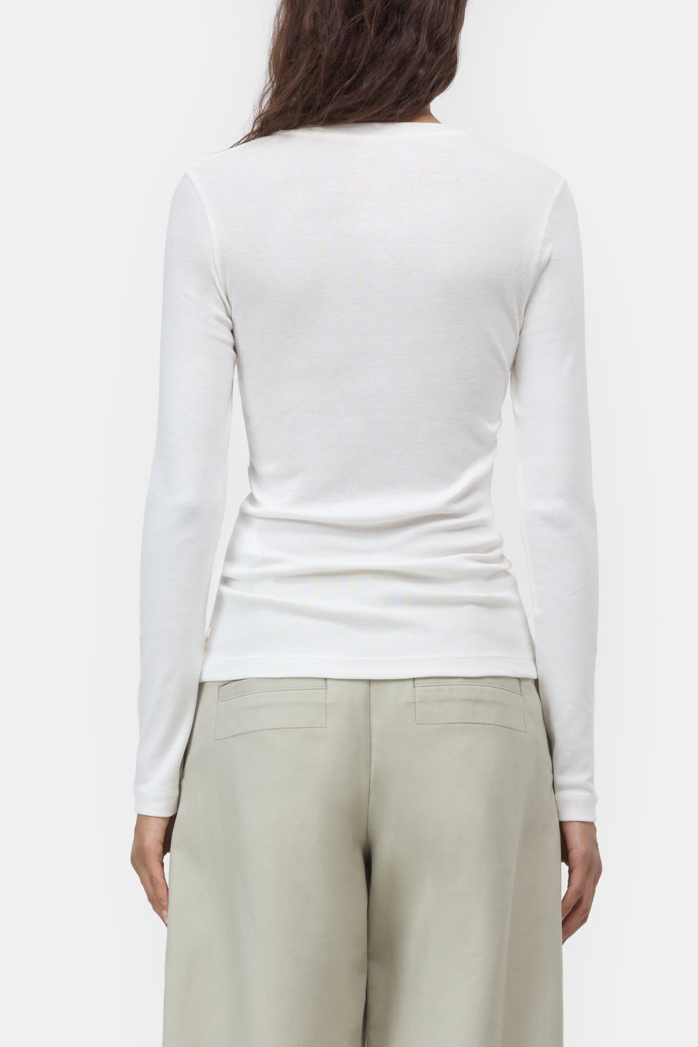 CLOSED CREWNECK LONGSLEEVE IVORY