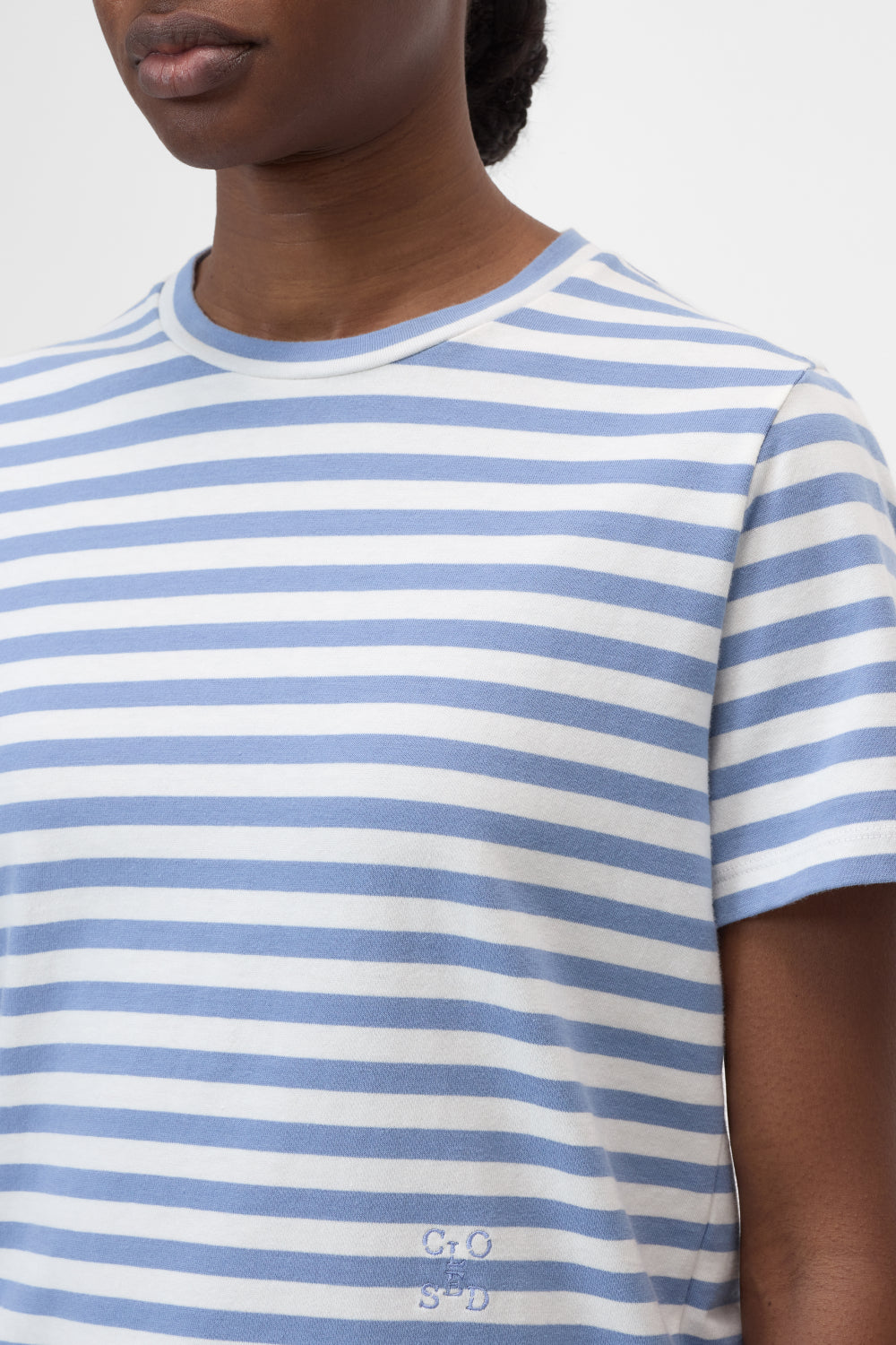 CLOSED BASIC T-SHIRT STONE BLUE