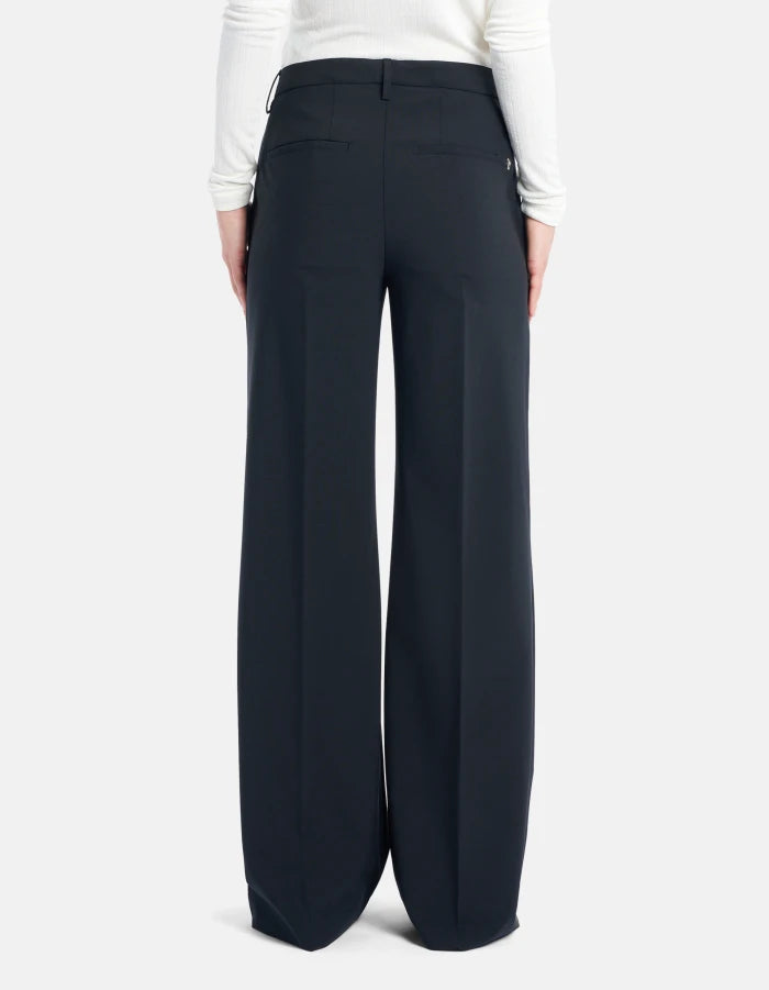 Dondup Pants Janice Cotton Blend Black