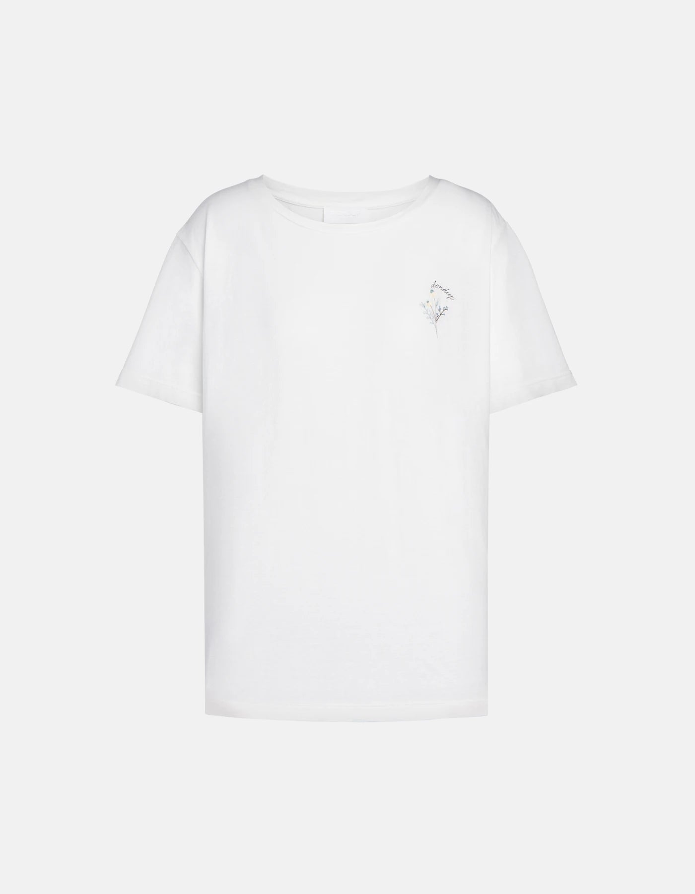 Dondup Slim-Fit Crew Neck T-Shirt in Lightweight Jersey