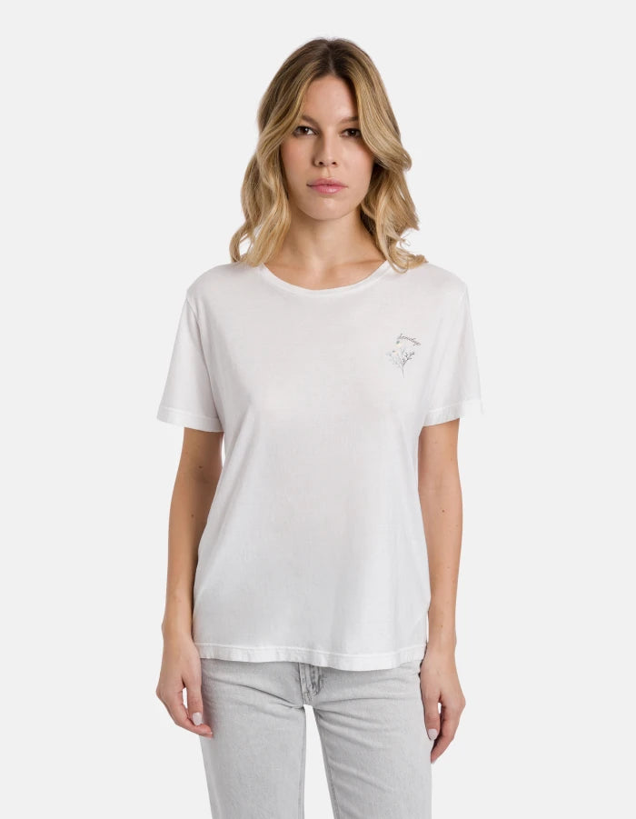 Dondup Slim-Fit Crew Neck T-Shirt in Lightweight Jersey
