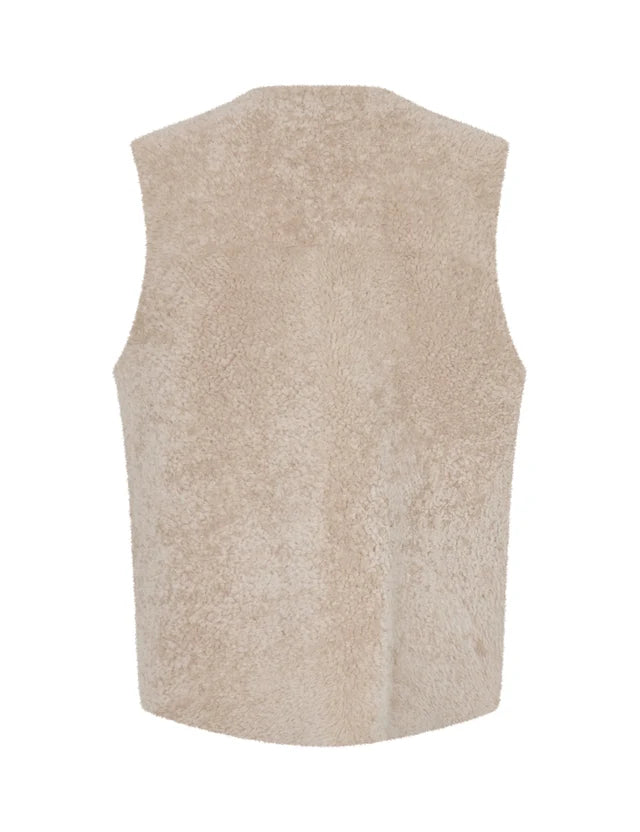 Benedikte Utzon Heidis Rulsmsvest Baby Beige