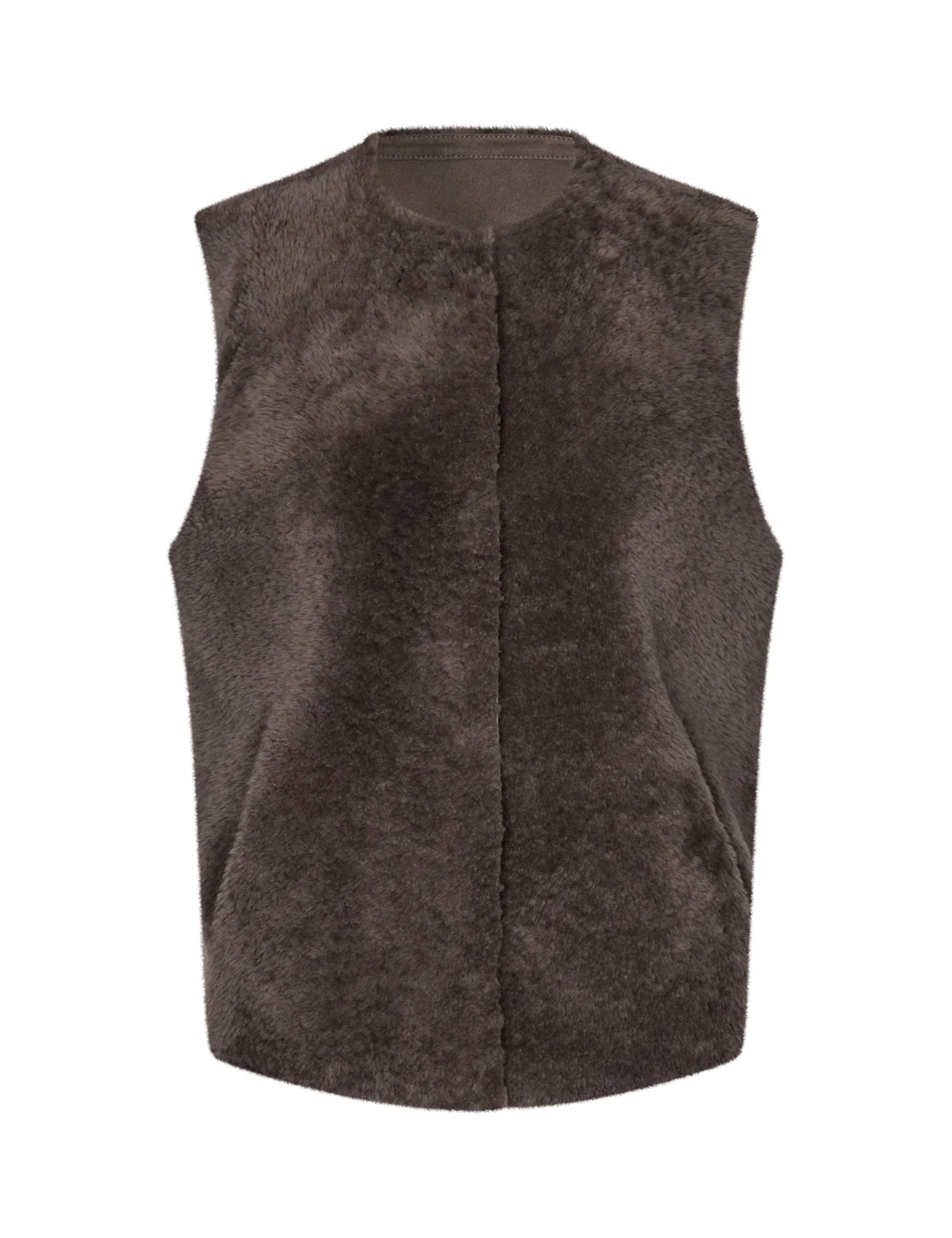 Benedikte Utzon Heidis Rulamsvest Taupe