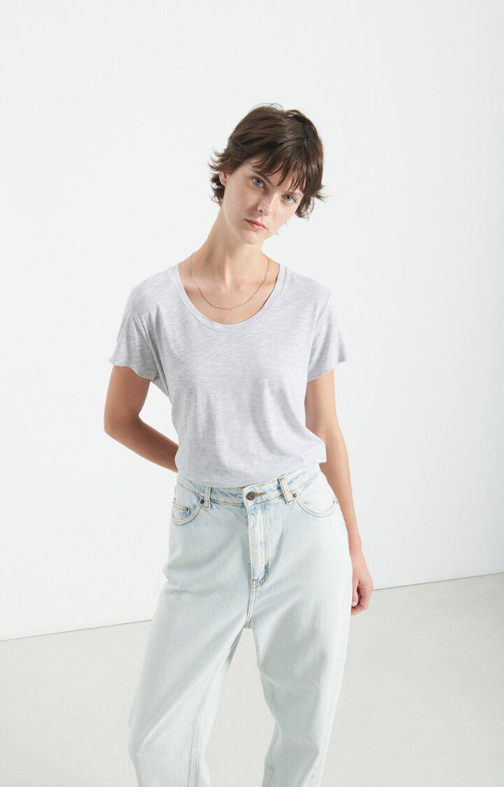 American Vintage WOMEN'S T-SHIRT JACKSONVILLE Polar melange