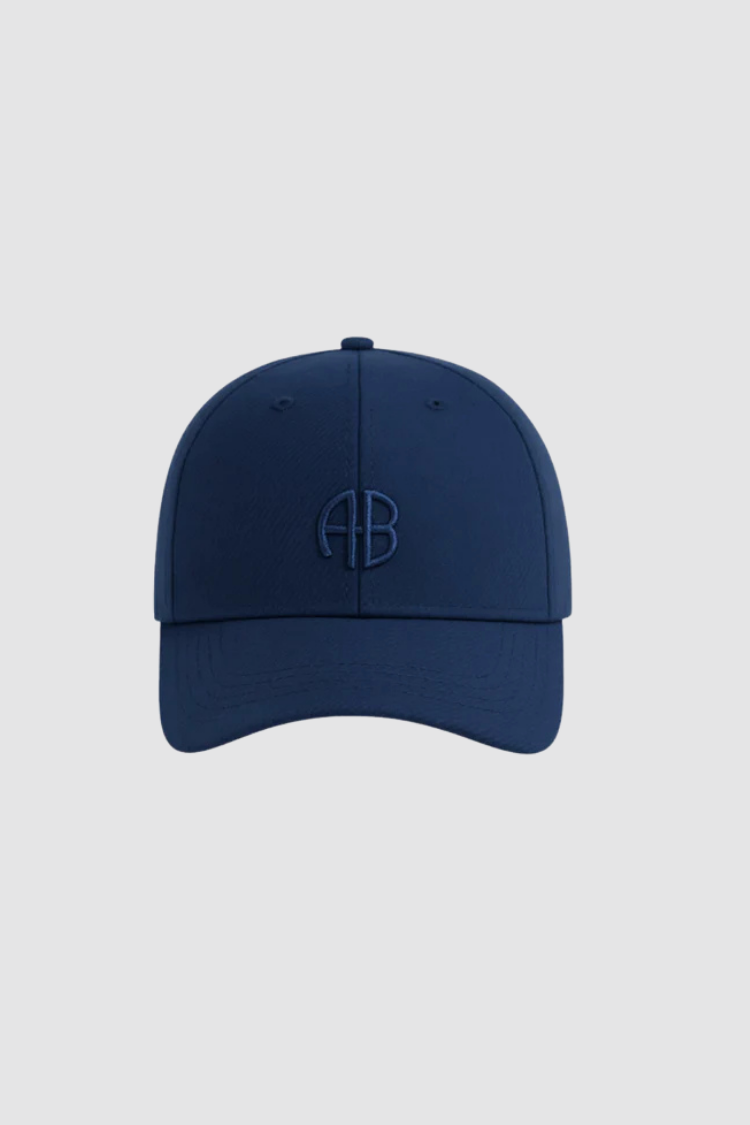 Anine Bing Jeremy Cap Wool Navy