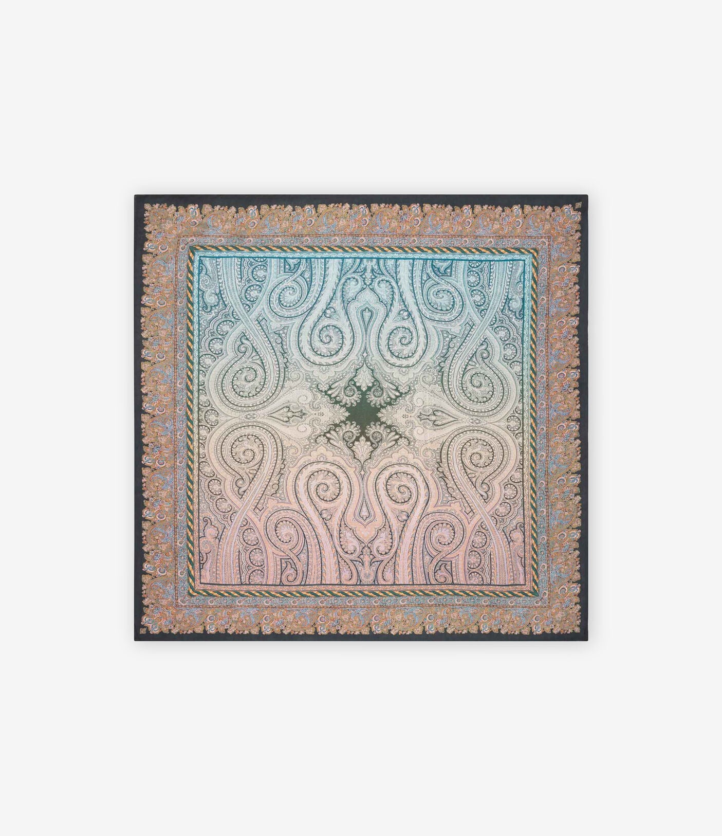 Pierre-Louis Mascia MOLARE Shawl Scarf Silk 135x135 MOSAICO D'ORIENTE